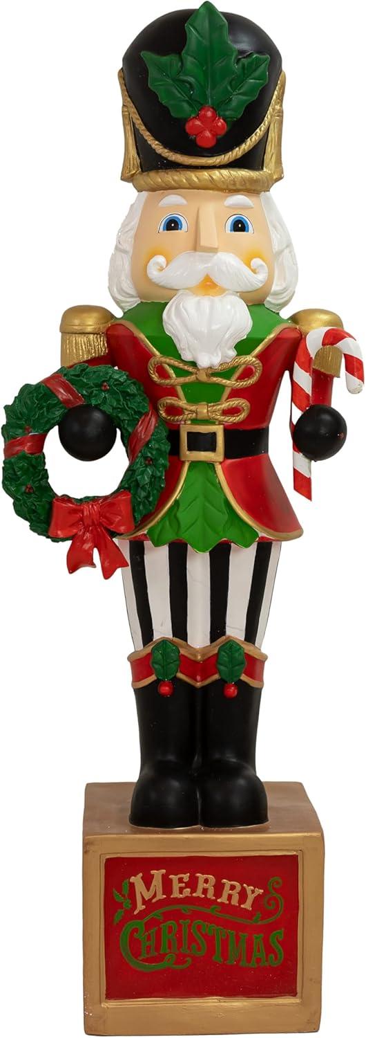 image:imageSunnydaze 3ft Matthias The Prince Nutcracker Christmas Decoration Polyresin Indoor or Outdoor Nutcracker Statue1