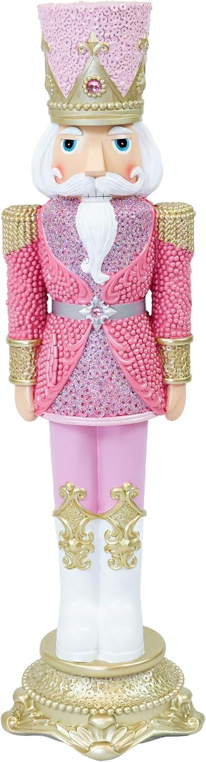 image:imageSunnydaze 3ft Matthias The Prince Nutcracker Christmas Decoration Polyresin Indoor or Outdoor Nutcracker Statue1