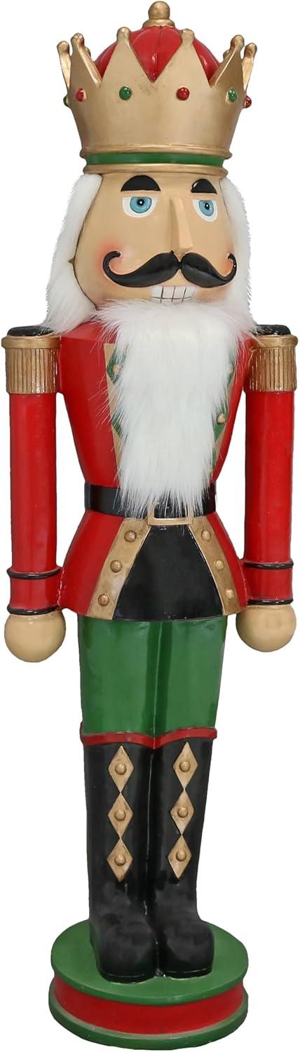 image:imageSunnydaze 3ft Matthias The Prince Nutcracker Christmas Decoration Polyresin Indoor or Outdoor Nutcracker Statue1