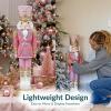 Sunnydaze 3ft Matthias The Prince Nutcracker Christmas Decoration – Polyresin Indoor or Outdoor Nutcracker Statue(2)