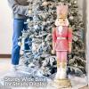Sunnydaze 3ft Matthias The Prince Nutcracker Christmas Decoration – Polyresin Indoor or Outdoor Nutcracker Statue(2)