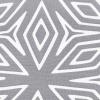 Sunnydaze Tufted Indoor and Outdoor Decorative Throw Pillows – 19-Inch Square Patio Cushions Set of 2 – Weather-Resistant Polyester – Beach-Bound Stripe(Gray Geometric)