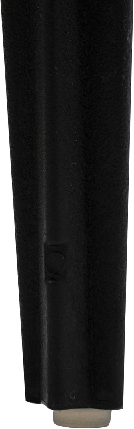 image:imageSunnydaze Plastic Outdoor Dining Chair Matisse Polypropylene AllWeather Patio Chair for The Kitchen Porch or Deck WhiteBlack