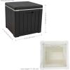 Sunnydaze 9-Gallon Outdoor Beverage Cooler – Insulated Ice Chest Holds 40 12-Ounce Cans – Black