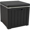 Sunnydaze 9-Gallon Outdoor Beverage Cooler – Insulated Ice Chest Holds 40 12-Ounce Cans – Black