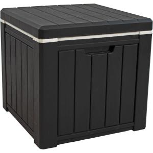 Sunnydaze 9-Gallon Outdoor Beverage Cooler – Insulated Ice Chest Holds 40 12-Ounce Cans – Black