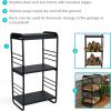 Sunnydaze Small Log Rack – Outdoor and Indoor Firewood Storage – Modern Look Firewood Rack Ideal for Indoors, Shed and Porch – Fireplace and Fire Pit Accessory – 36-Inch