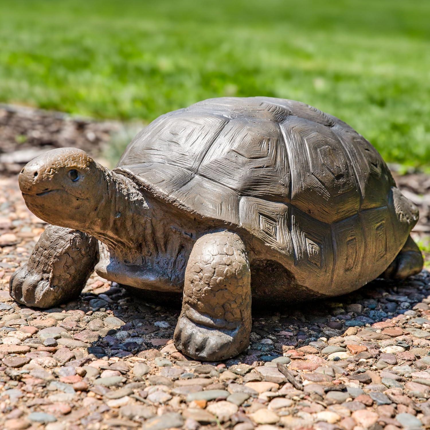 image:imageSunnydaze Tanya the Garden Turtle Statue Turtle Garden Decor for Yard Lawn Patio Dcor 20 x 12 Durable PolyConcrete Gift IdeaTalia 29 in