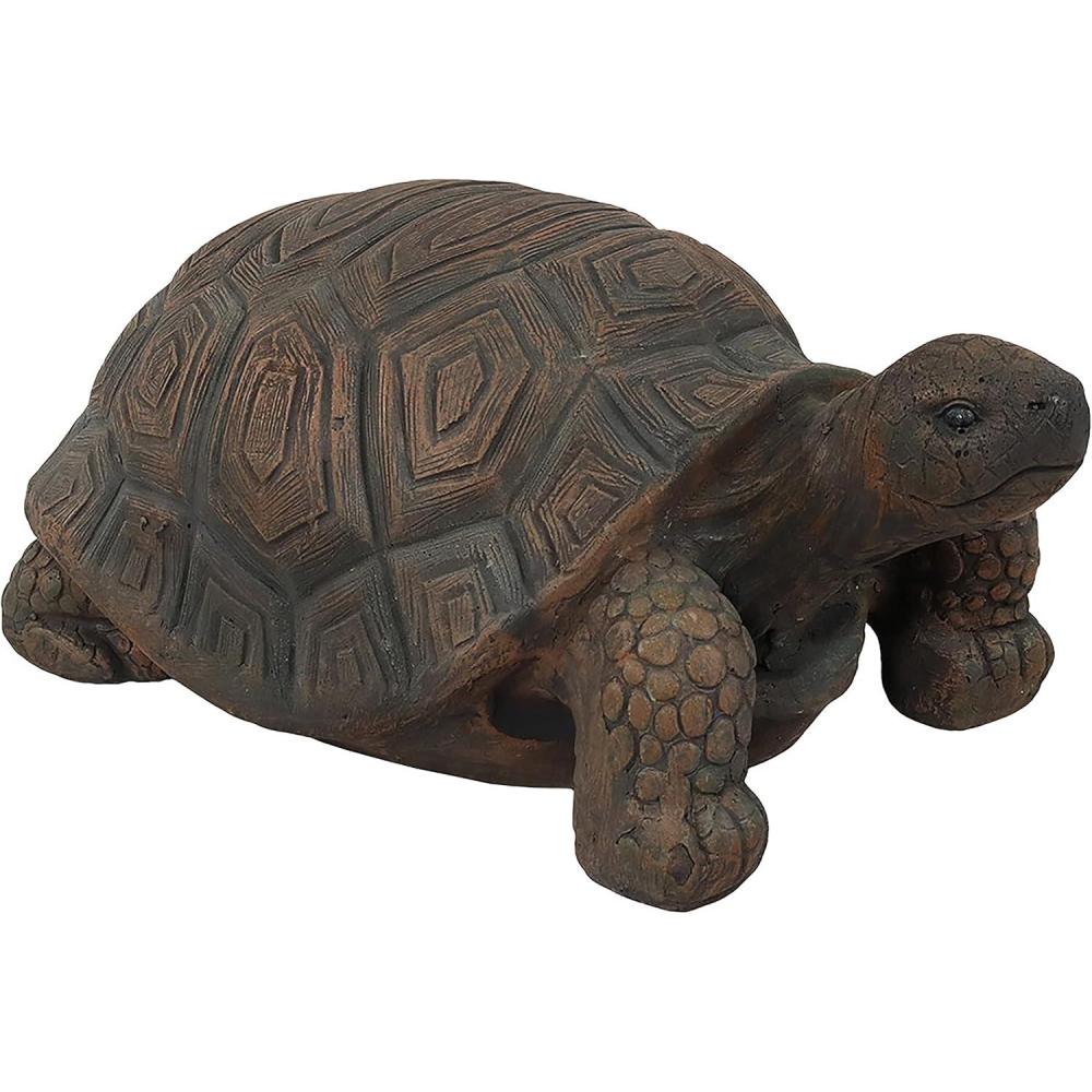 image:imageSunnydaze Tanya the Garden Turtle Statue Turtle Garden Decor for Yard Lawn Patio Dcor 20 x 12 Durable PolyConcrete Gift IdeaTanya 20 in