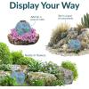 Sunnydaze 10-Inch Solar Gazing Ball for Garden – Outdoor Glass Gazing Garden Globe for Outside Decoration – Pearl Pink(Azul Terra)
