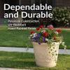 Sunnydaze 19.5-Inch Arabella Large Plastic Pot for Plants – Outdoor Double-Walled Polyresin Large Plastic Planter with Drillable Drainage Holes – Antique White – 4-Pack(Antique White)