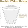Sunnydaze 19.5-Inch Arabella Large Plastic Pot for Plants – Outdoor Double-Walled Polyresin Large Plastic Planter with Drillable Drainage Holes – Antique White – 4-Pack(Sable)