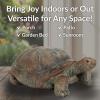 Sunnydaze Tanya the Garden Turtle Statue – Turtle Garden Decor for Yard, Lawn, Patio Décor – 20″ x 12″ Durable Poly-Concrete – Gift Idea(Talia – 29 in)