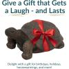 Sunnydaze Tanya the Garden Turtle Statue – Turtle Garden Decor for Yard, Lawn, Patio Décor – 20″ x 12″ Durable Poly-Concrete – Gift Idea(Tanya – 20 in)
