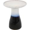 Sunnydaze 21″ H Ceramic Bird Bath for Outside – Hand-Painted Outdoor Bird Bath Bowl, UV/Frost-Resistant Finish – Lemon Cognac(Twilight)