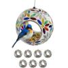 Rainbow Daisies Mosaic