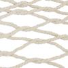 Sunnydaze Double Polyester and Cotton Rope Hammock with 15-Foot Steel Stand – 400-Pound Capacity – Black Stand – Cream